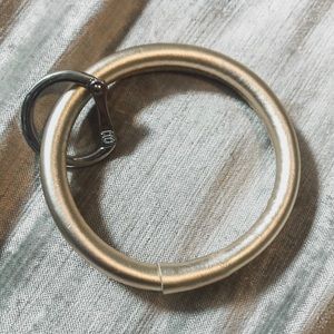 O-venture leather keychain bracelet